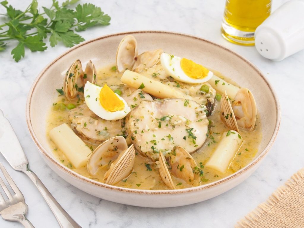 Merluza a la Vasca