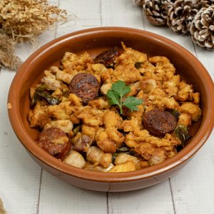Migas Carne/Verduras